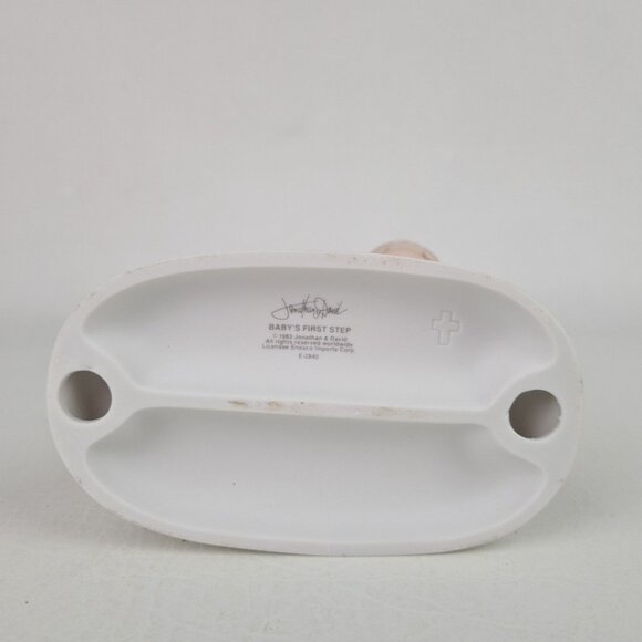 Precious Moments E-2840 "Babys First Step" Porcelain Figurine Vintage - Picture 5 of 6